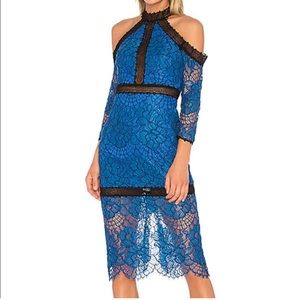 Alexis blue Marlowe dress